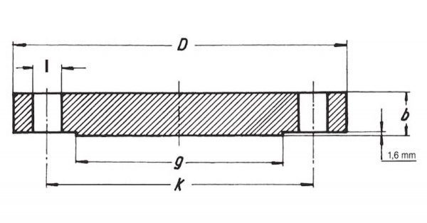 Flange cieche classe 300-ANSI B 16.5 FLANGE