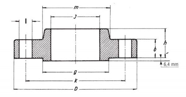 Flange da saldare a sovrapposizione classe 1500-ANSI B 16.5 FLANGE